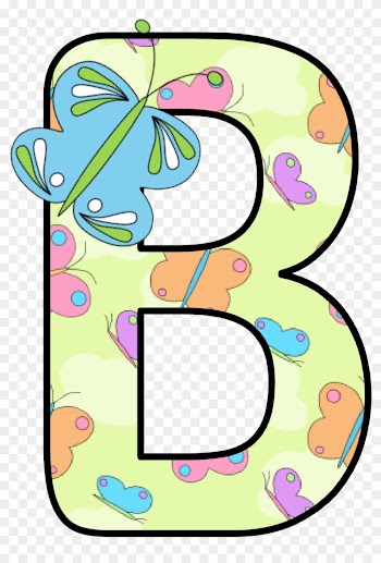 Ch B *✿* Alfabeto Mariposas De Kid Sparkz - Butterfly Letters Alphabet