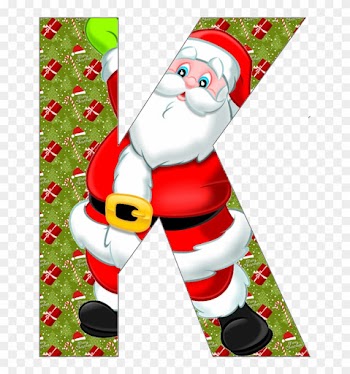 Ch B *✿* De Katia Artes Christmas Alphabet, Christmas - Christmas Themed Alphabet Letters