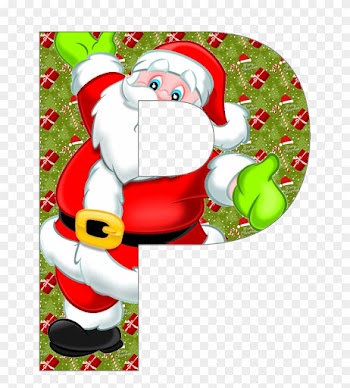 Ch B *✿* De Katia Artes - Christmas Alphabet Letter P