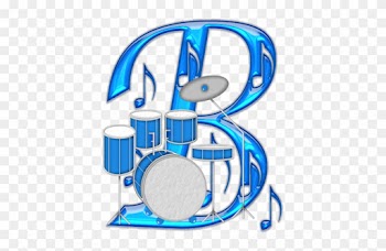 Ch B *✿* Musical Mayuscula Letter B, Alphabet Letters, - Alphabet