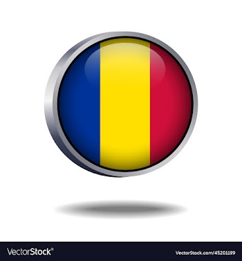 chad flag button