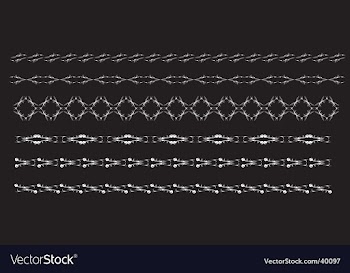 Chain elements vector image