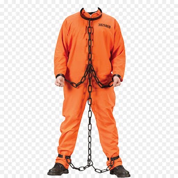 Chain gang Halloween costume Legcuffs Costume party - chain 