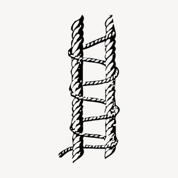 Chain hitch hand drawn clipart, | Free Vector - rawpixel
