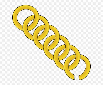 Chain People, Cartoon, Golden, Signs, Symbols, Money, - Gold Chain Drawing