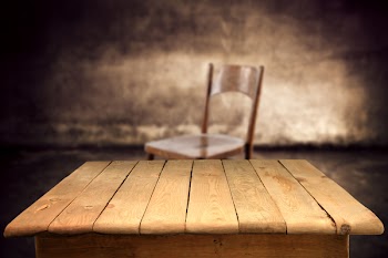 Chair and table