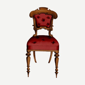 Chair collage element, vintage furniture | Free PSD - rawpixel