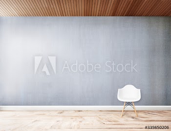 Chair in a gray room