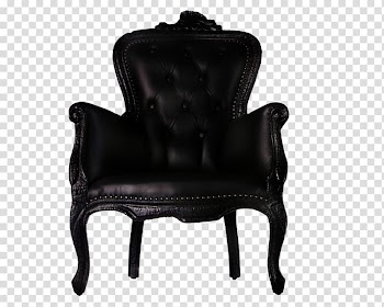Chair Moooi Furniture Dining room Fauteuil, Black armchair transparent background PNG clipart