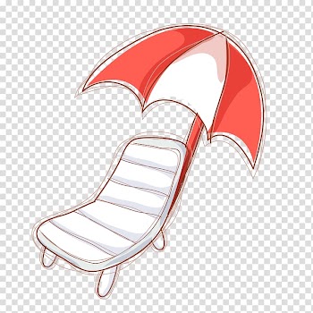 Chair Seat Beach, White beach seat transparent background PNG clipart