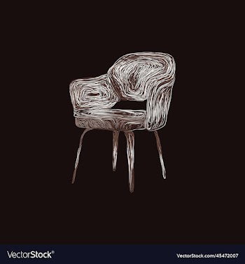 chair sit artwork style design