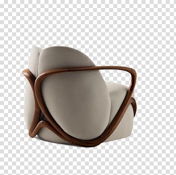 Chair Upholstery Velvet Textile Padding, Creative white sofa chair transparent background PNG clipart