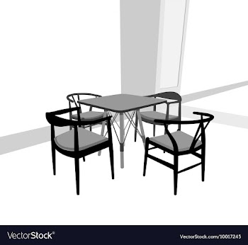 Chairs vector image