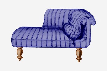 Chaise lounge clipart, vintage furniture | Free Photo - rawpixel