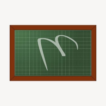 Chalkboard clipart, stationery illustration vector. | Free Vector - rawpixel