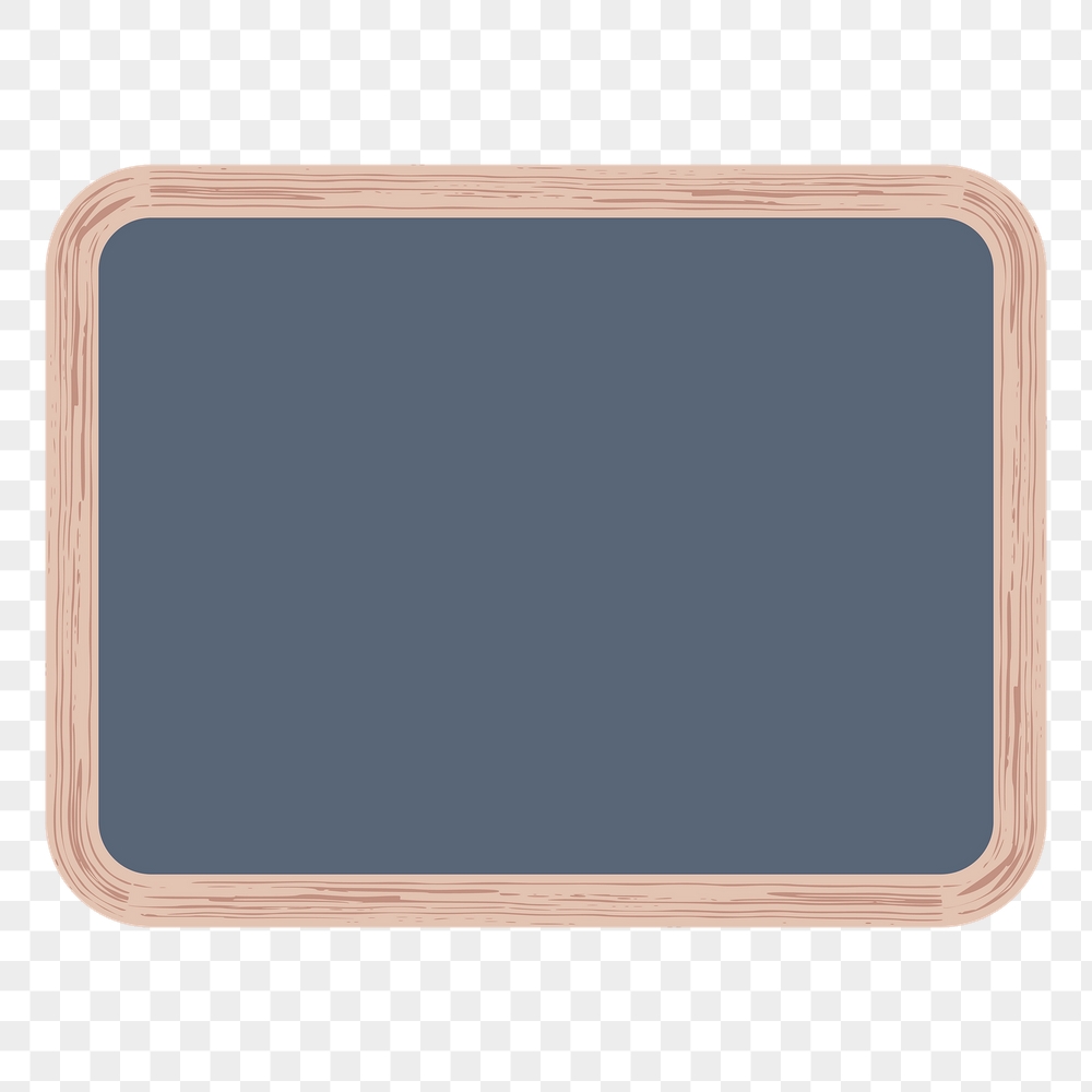 Chalkboard png sticker, stationery illustration, | Free PNG - rawpixel