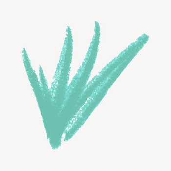 Chalky bush collage element vector | Free Vector - rawpixel