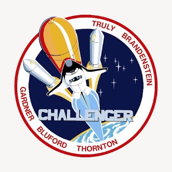 Challenger spaceship launch clipart, collage | Free PSD - rawpixel