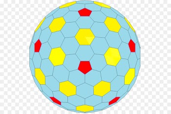 Chamfer, Truncation, Rhombic Dodecahedron, Yellow, Soccer Ball PNG