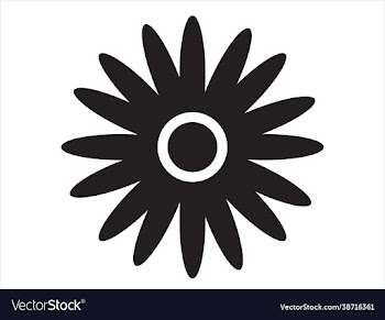 chamomile in doodle style