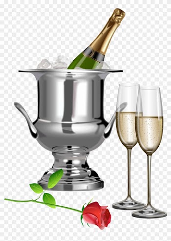 Champagne Clipart Transparent - Wedding Frames For Photoshop