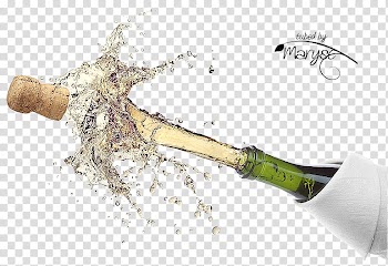 Champagne Cocktail Alcoholic drink PSP, champagne transparent background PNG clipart