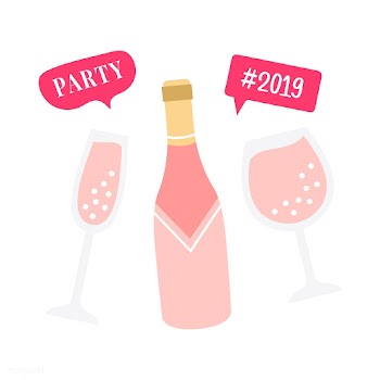 Champagne drinks wedding photo booth props ve.. | Free stock vector - 537561