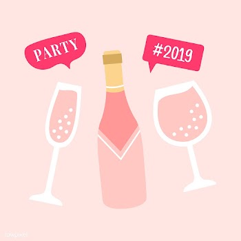 Champagne drinks wedding photo booth props ve.. | Free stock vector - 537580