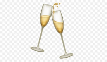 Champagne glass Emojipedia Unicode Consortium - toasting 