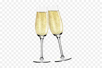 Champagne glass New Year - champagne 