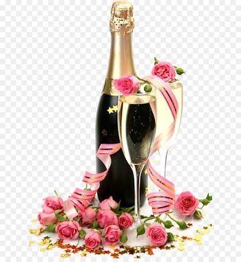 Champagne glass Rosxe9 Wedding - Rose Champagne 