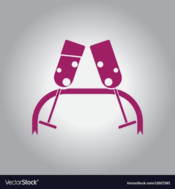 Champagne glasses and ribbon vector image