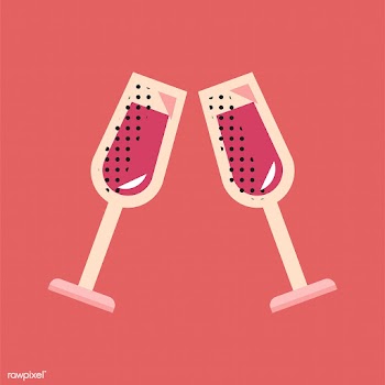 Champagne Icon Celebration Event Concept | Free stock vector - 281144