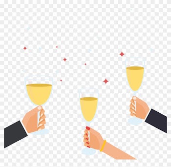Champagne Toast Chocolate - Wedding