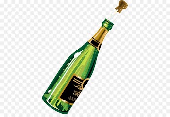 Champagne Wine Bottle Birthday cake Clip art - Champagne bottle 