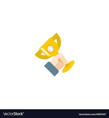 champion creative icon flat from success icons