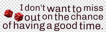 Chance Quotes PNG High-Quality Image
