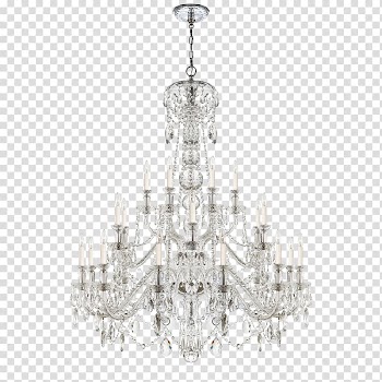 Chandelier Light fixture Lighting Crystal, light transparent background PNG clipart