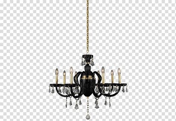 Chandelier Lighting Gold Electricity, crystal chandeliers transparent background PNG clipart