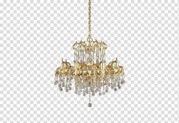 Chandelier Lighting Light fixture Electricity, chandelier transparent background PNG clipart