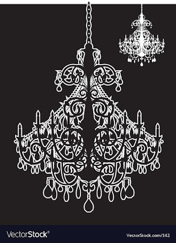 Chandelier vector image