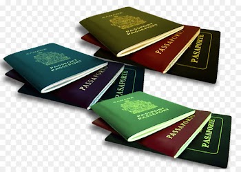 Chandigarh Passport Travel visa Consulate - Wad of Canadian passport 