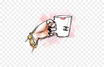 Chanel Drawing Illustration - Chanel Cup 