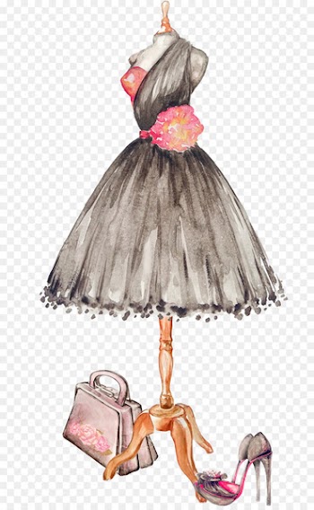 Chanel Fashion Clip art - Dresses 