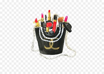 Chanel Fashion illustration Poster Illustration - Makeup 