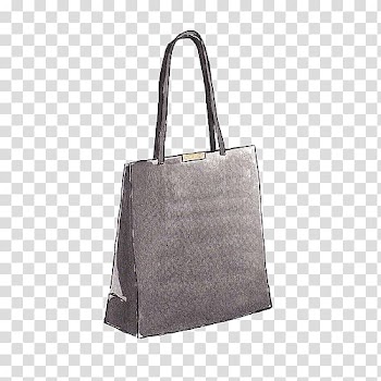 Chanel Tote bag Designer Illustration, Hand-painted shoulder bag transparent background PNG clipart