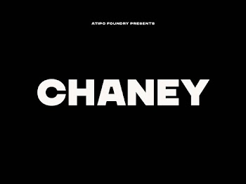 Chaney Sans - Free font