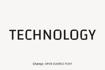 Changa open source font by Eduardo | Free Font Add-on - rawpixel
