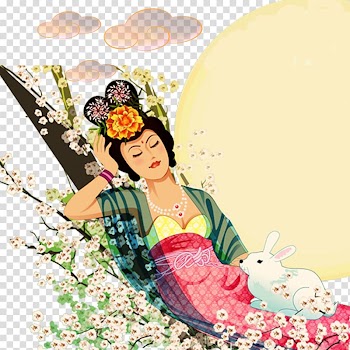 Change Mid-Autumn Festival, Moon Palace transparent background PNG clipart