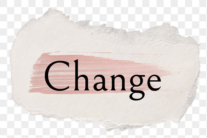 Change png ripped paper word | Free PNG - rawpixel